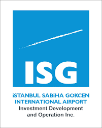 Sabiha Gokcen Airport logo, featuring a stylized falcon design, a key hub for Istanbul Luxury Transfer’s airport services