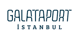 Galataport logo, featuring modern, stylized lettering that represents the dynamic waterfront development in Istanbul