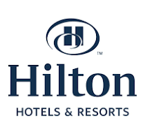 Hilton Hotels logo, frequently chosen by travelers using Istanbul Luxury Transfer, featuring the distinctive 'H' emblem and sleek typography