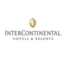 Intercontinental Hotel logo, featuring its distinctive globe emblem, a preferred accommodation for clients of Istanbul Luxury Transfer