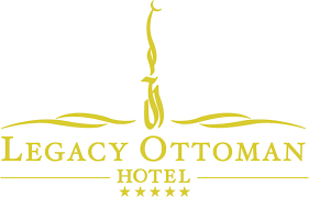 Legacy Ottoman Hotel logo, a frequent destination for Istanbul Luxury Transfer services, featuring a classic design