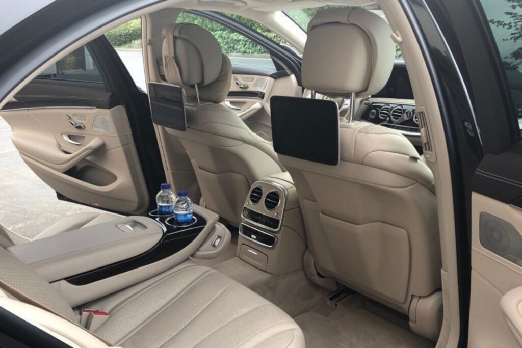 istanbul luxury limousine transfer interior