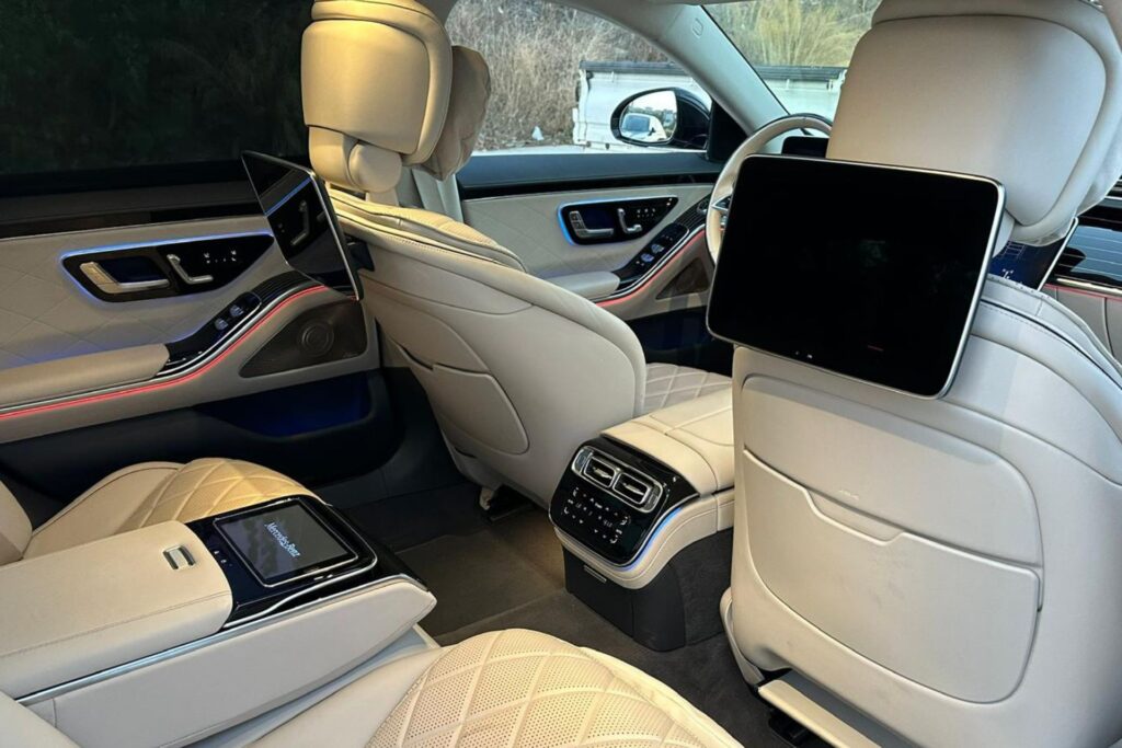 mercedes s class interior luxury transfer istanbul