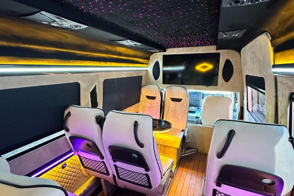 Mercedes Sprinter event transfer Istanbul VIP group service