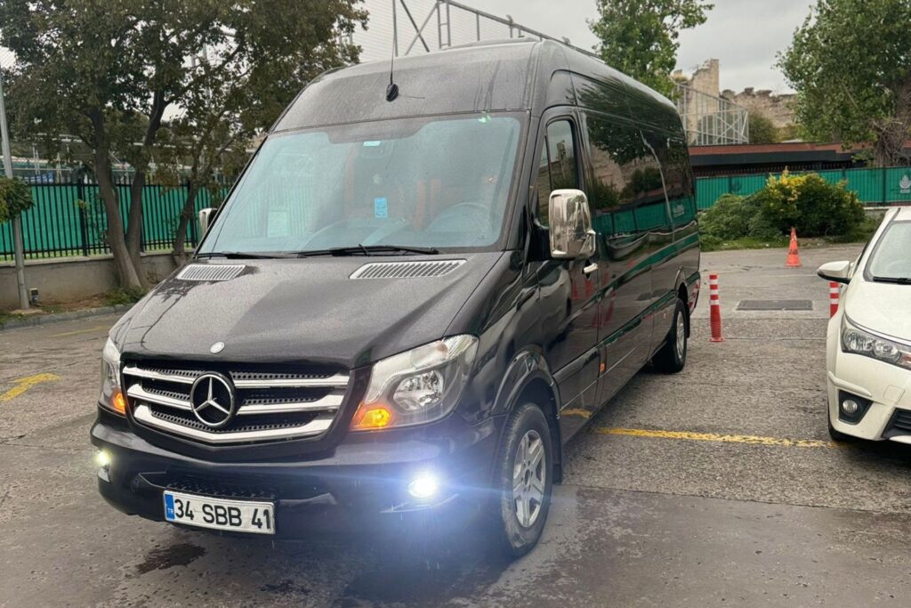 Mercedes Sprinter Istanbul airport luxury transfer service