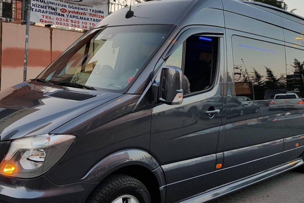 Mercedes Sprinter luxury transfer in Istanbul for groups