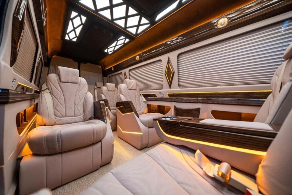 VIP sprinter transfer istanbul interior