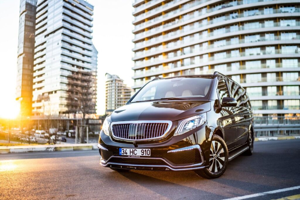 istanbul airport luxury transfer - Mercedes Vito VIP